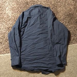 Alfani Shirts - Alfani shirt XL 17 1/2 collar navy blue button Alfani Shirts - Alfani shirt XL 17 1/2 collar navy blue button
